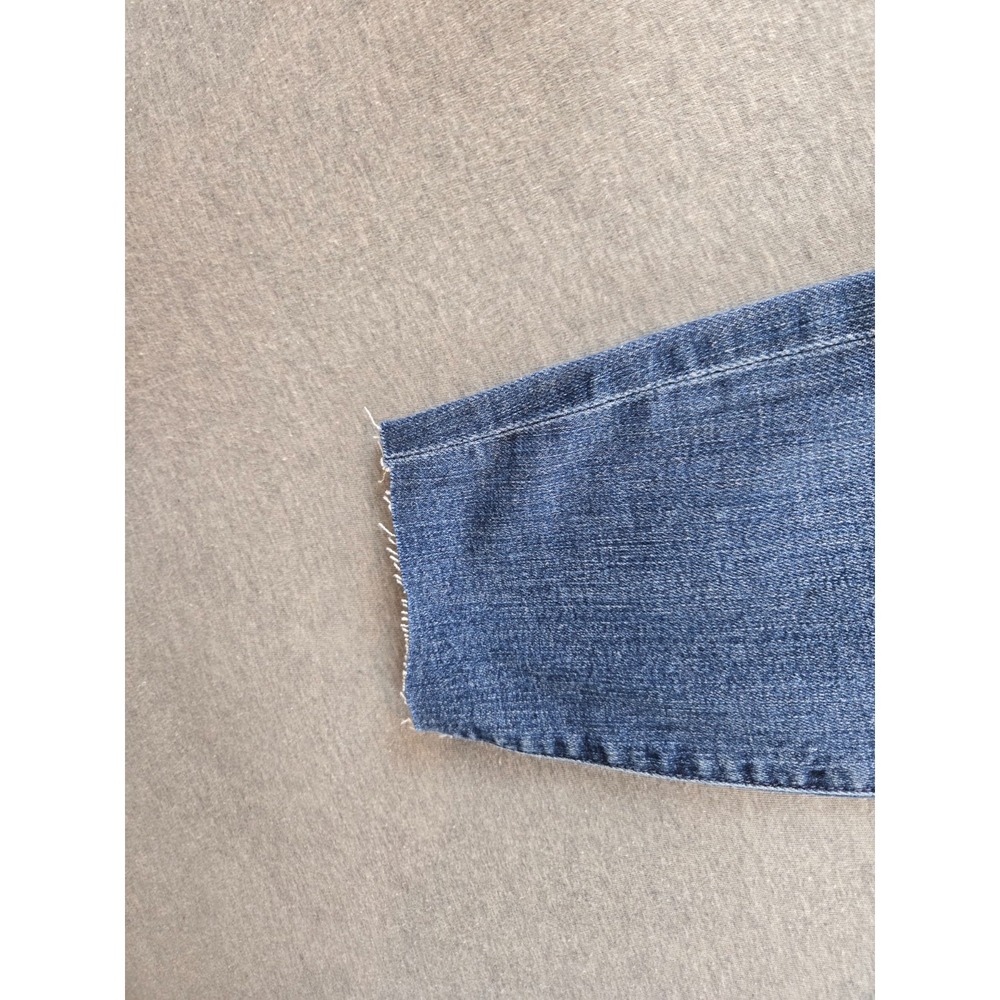 MOTHER JEANS Size 27 'The Stunner Zip Two Step Fray - Girl Crush' (Mid-Rise) - Picture 13 of 16